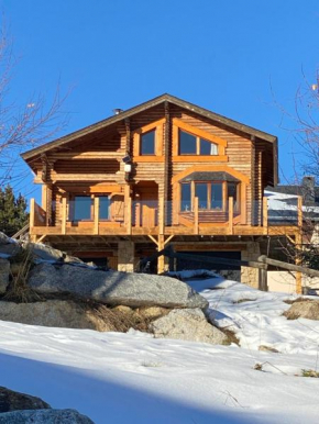 Chalet rondins vue splendide
